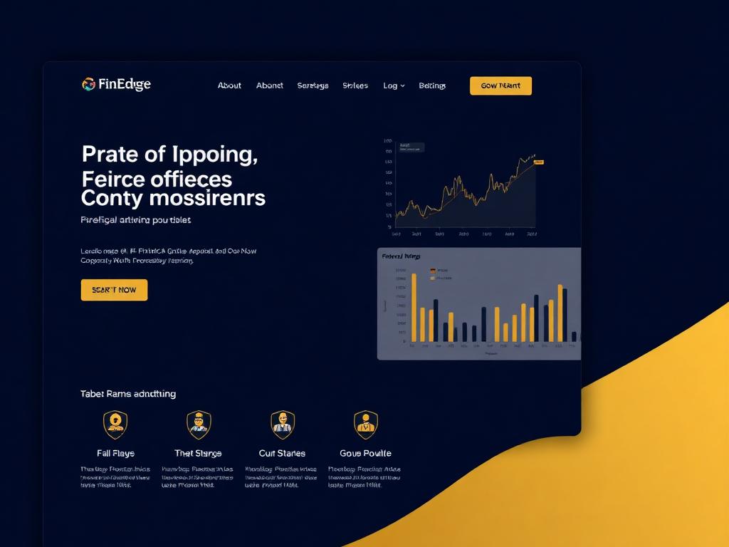 FinEdge Advisors — Portfolio Website preview